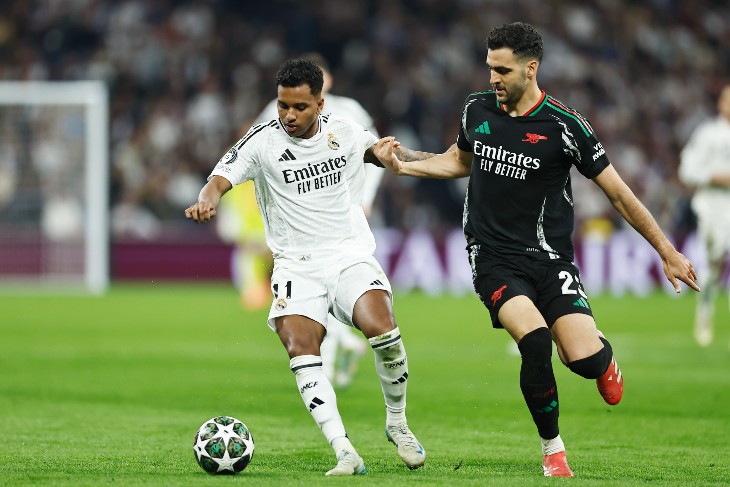 Фрагмент матча «Реал» — «Арсенал»