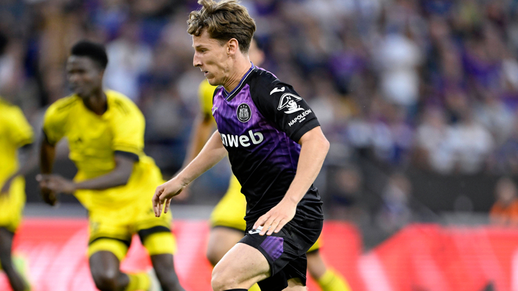 Фрагмент матча «Андерлехт» — «Шериф»