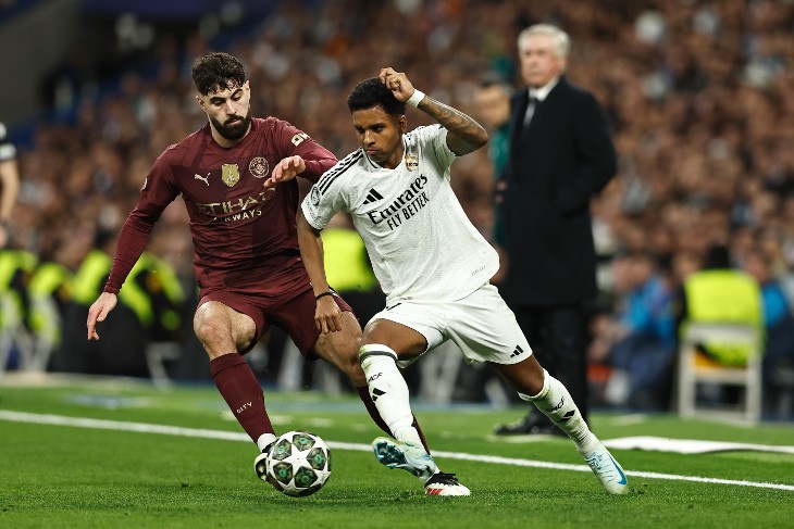 Фрагмент матча «Реал» — «Манчестер Сити»