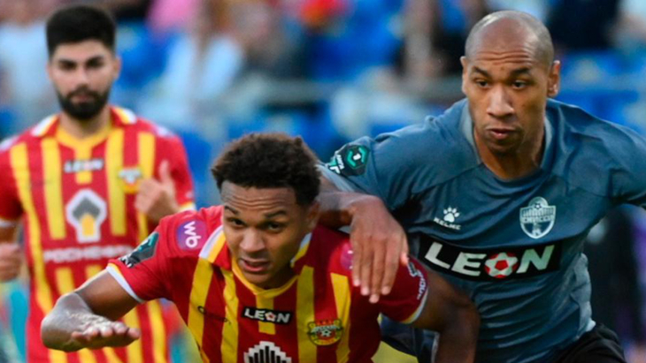 Фрагмент матча «Арсенал» Тула — «Енисей»