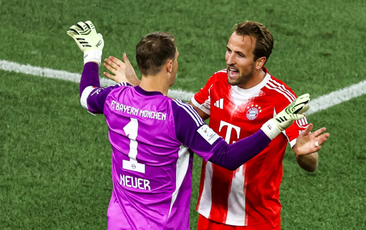 Гарри Кейн и Мануэль Нойер