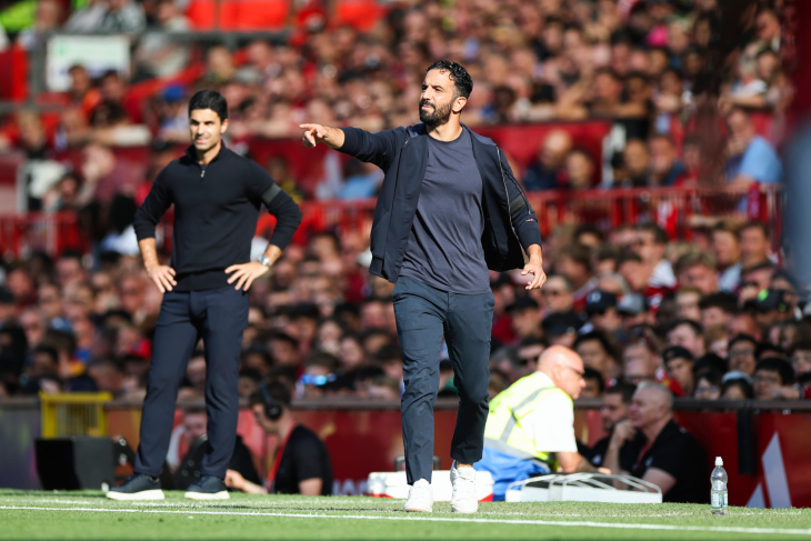 Микель Артета и Рубен Аморим