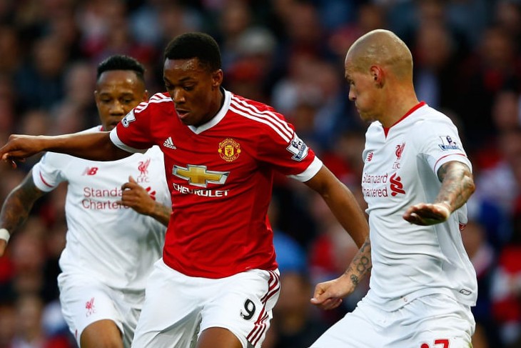 Антони Марсьяль и Мартин Шкртел