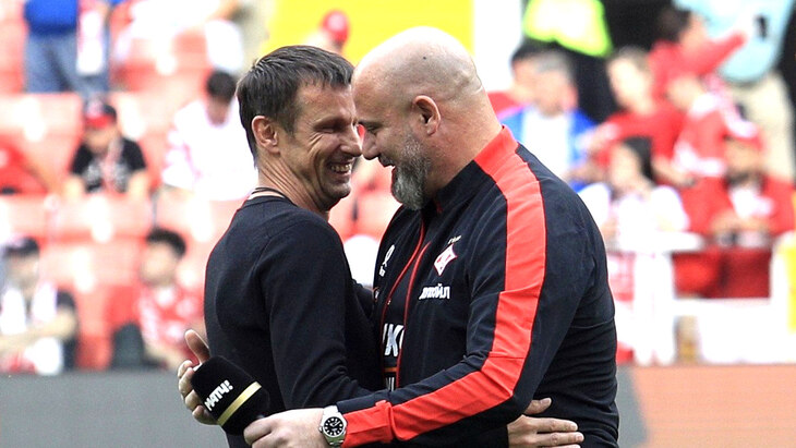 Сергей Семак и Деян Станкович