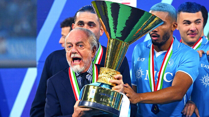 Аурелио Де Лаурентис — президент «Наполи»