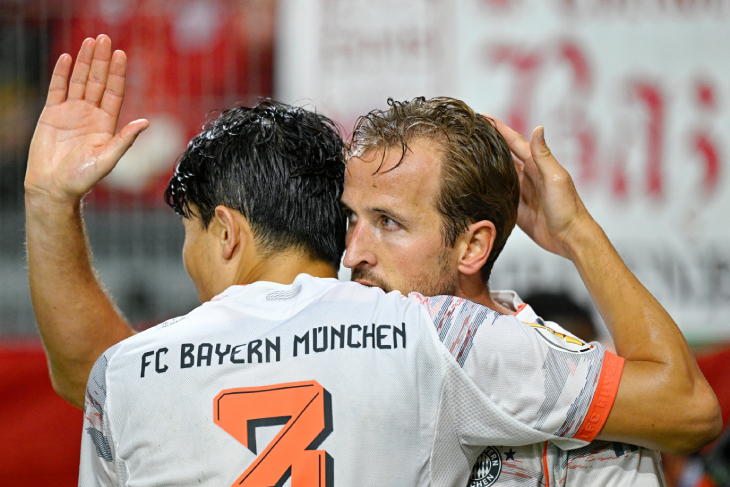 Гарри Кейн празднует гол