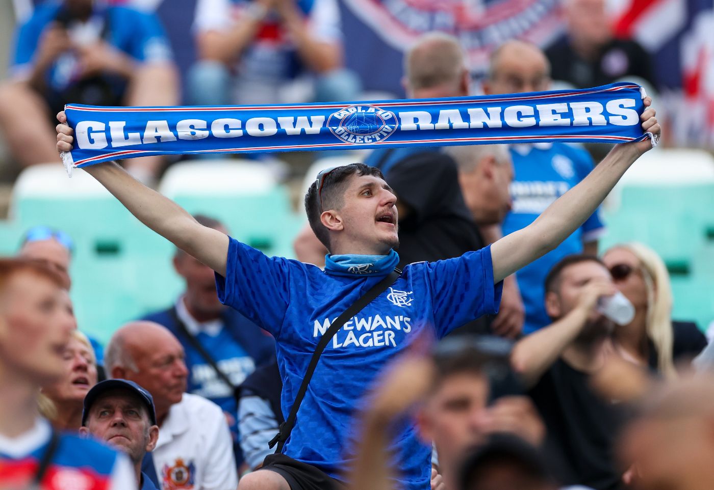 Болельщики «Рейнджерс»