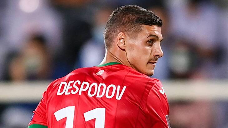 Нападающий сборной Болгарии Кирил Десподов