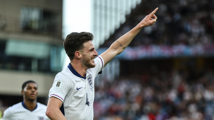 Деклан Райс — игрок сборной Англии