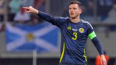 Капитан сборной Шотландии Эндрю Робертсон