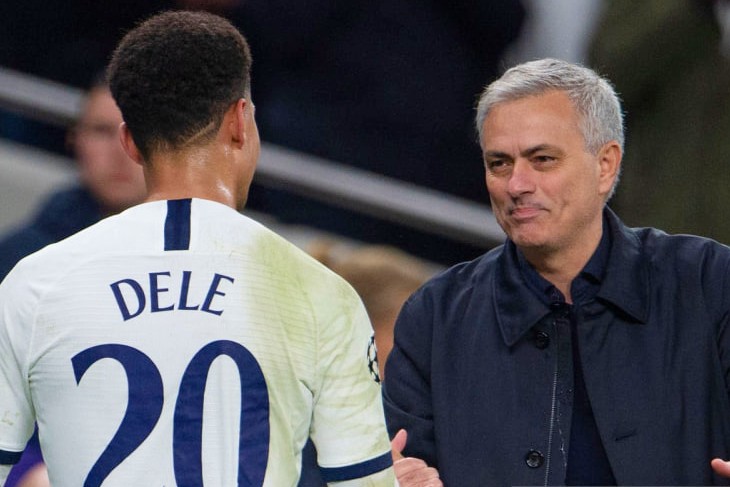 Деле Алли и Жозе Моуринью