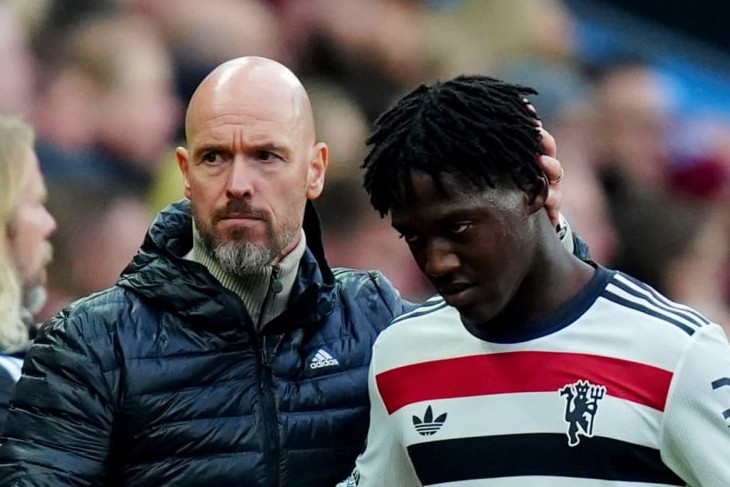 Эрик тен Хаг и Кобби Мейну