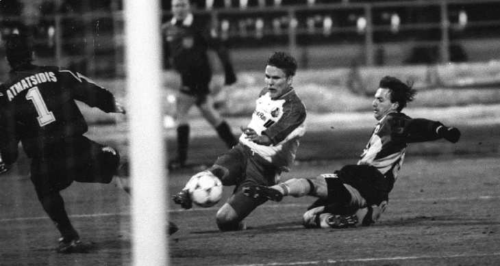 Чугайнов в матче с АЕК