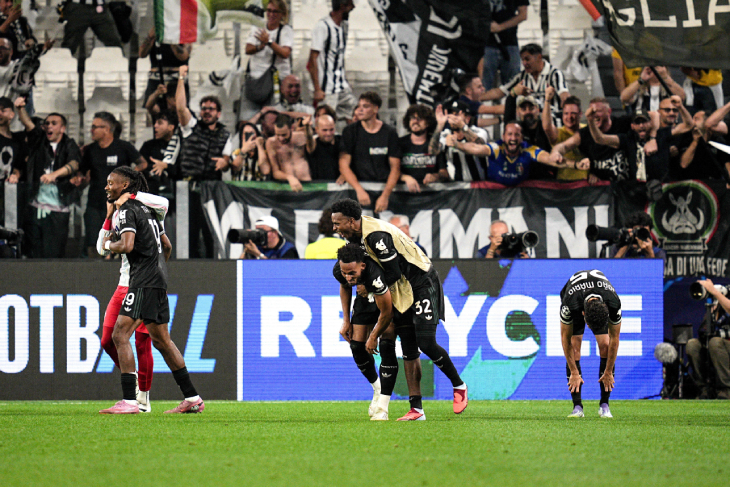 Эмоции после последнего гола «Ювентуса»