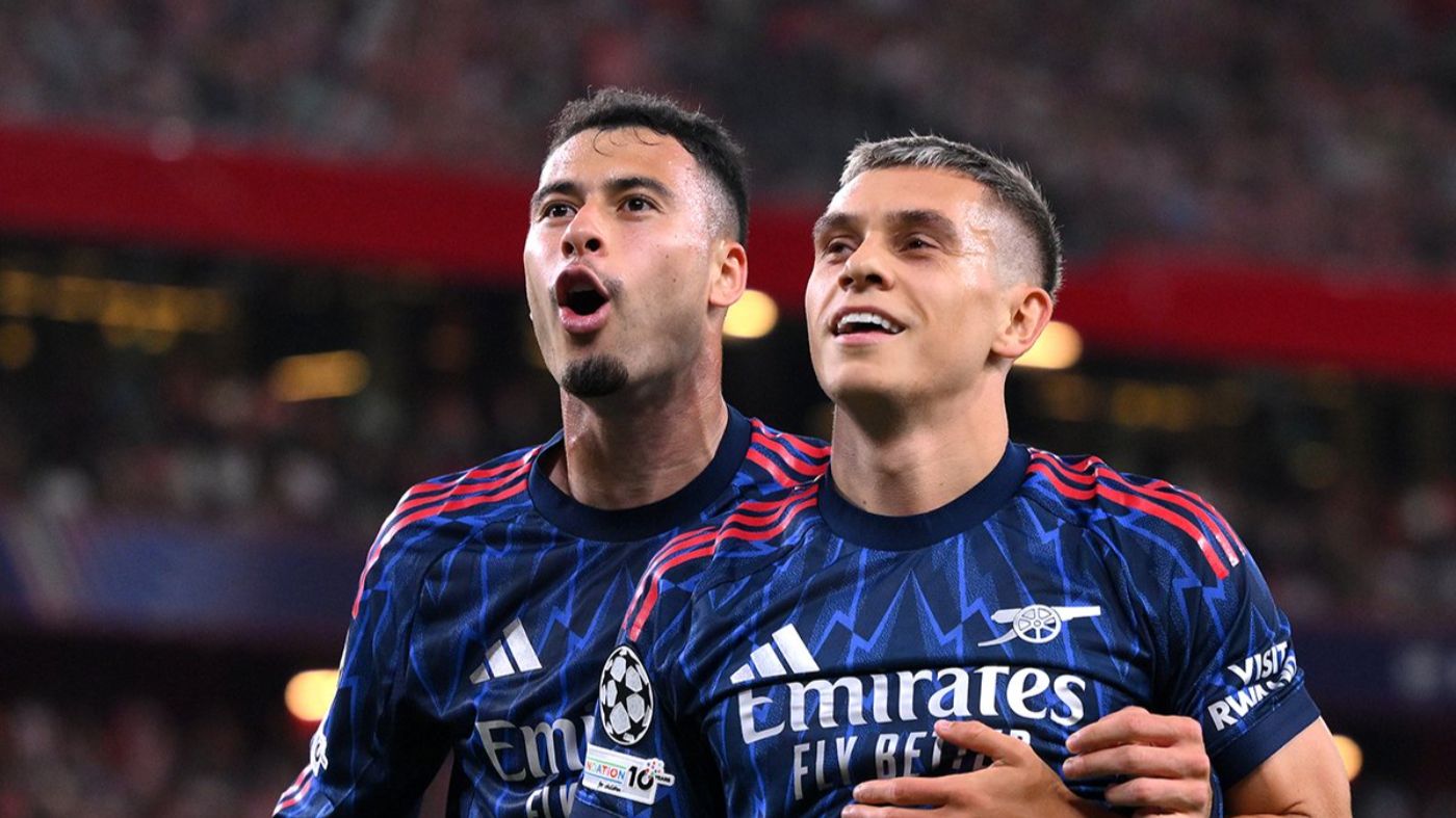 Габриэл Мартинелли и Леандро Троссард