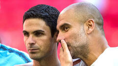 Микель Артета и Хосеп Гвардиола