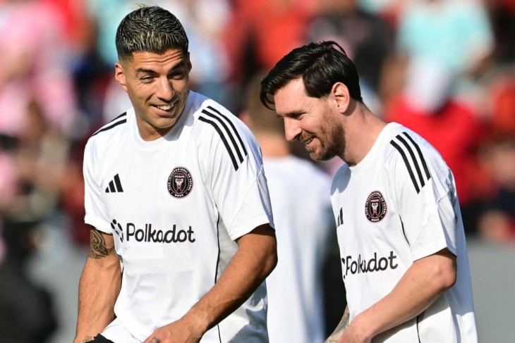 Луис Суарес и Лионель Месси