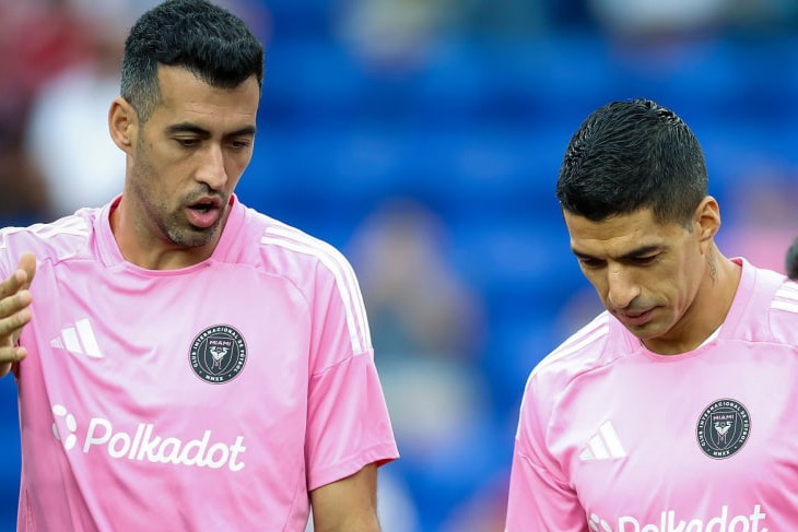 Серхио Бускетс и Луис Суарес