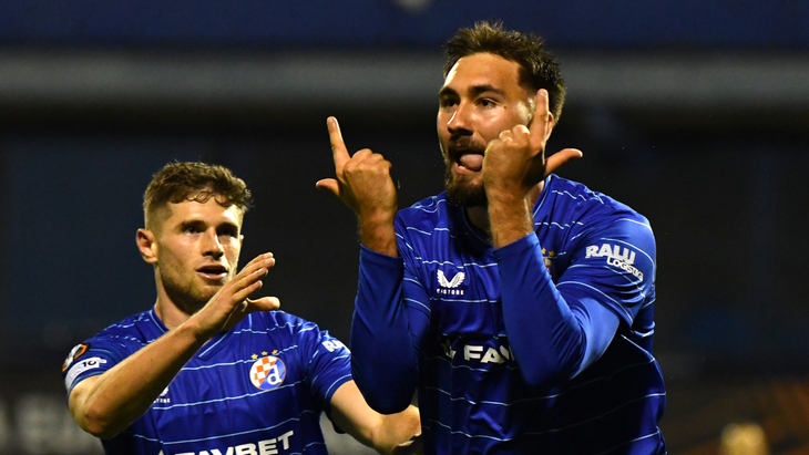 Фрагмент матча «Динамо» З — «Фенербахче»