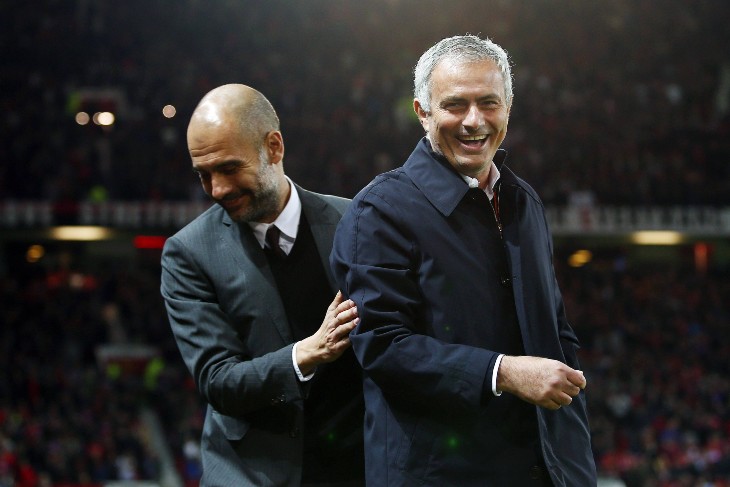 Хосеп Гвардиола и Жозе Моуринью