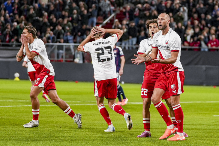 Эмоции игроков «Утрехта»