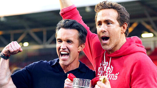 Роб Макэлхенни и Райан Рейнольдс — владельцы «Рексема» 