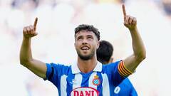 Нападающий «Эспаньола» Хавьер Пуадо