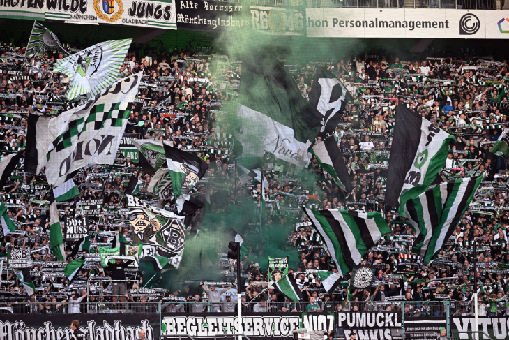 Фанатская трибуна «Боруссии»