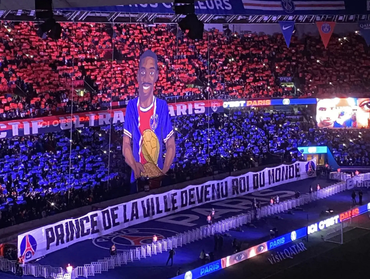 Перфоманс в честь Усмана Дембеле