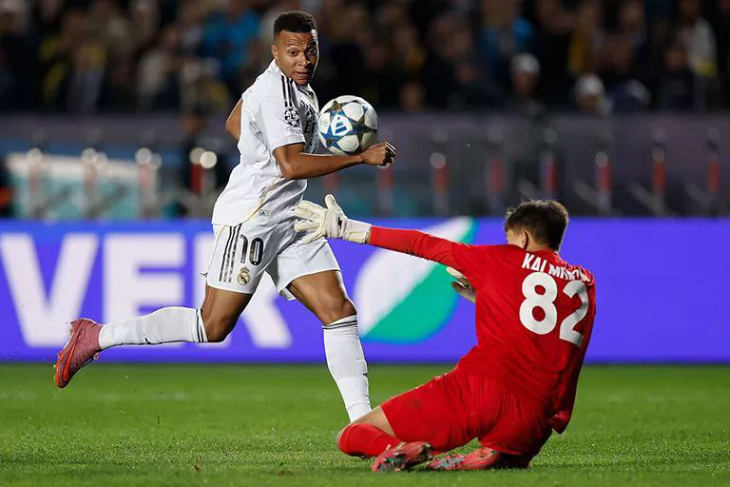 Второй гол Мбаппе