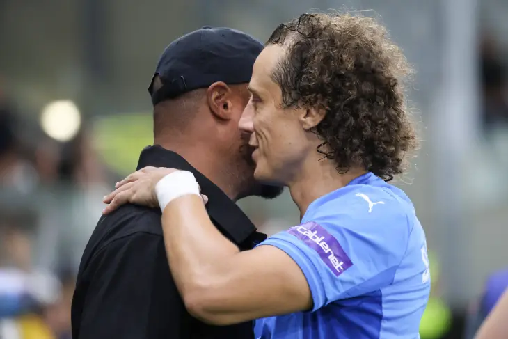 Давид Луис и Венсан Компани