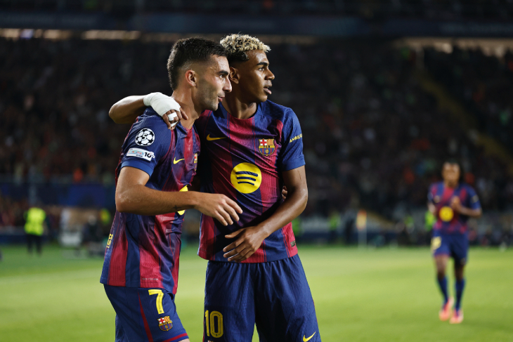 Ферран Торрес и Ламин Ямаль