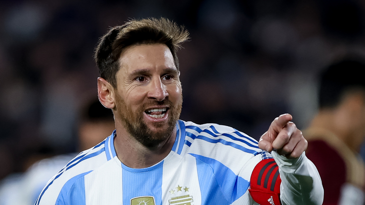 Лионель Месси — нападающий сборной Аргентины