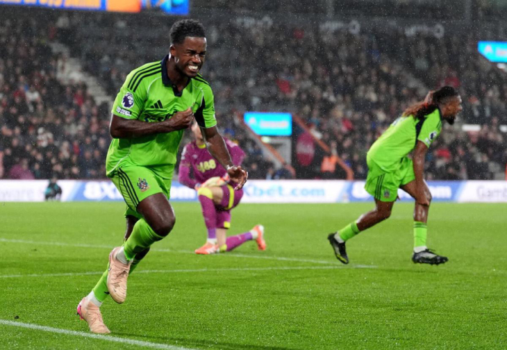 Эмоции игроков «Фулхэма» после гола