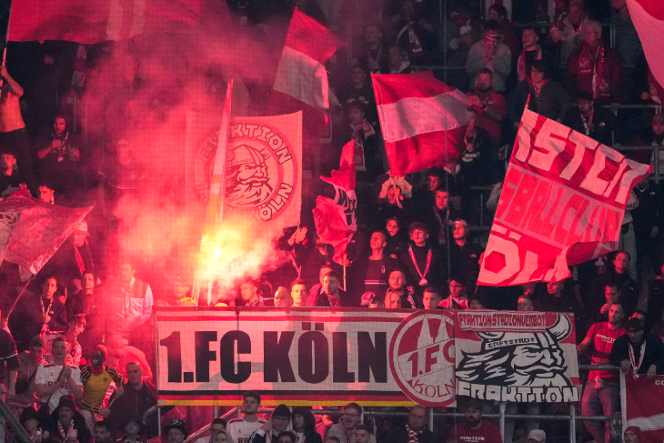 Гостевая поддержка фанатов «Кёльна»