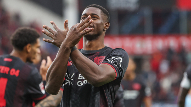 Фрагмент матча «Байер» — «Унион»