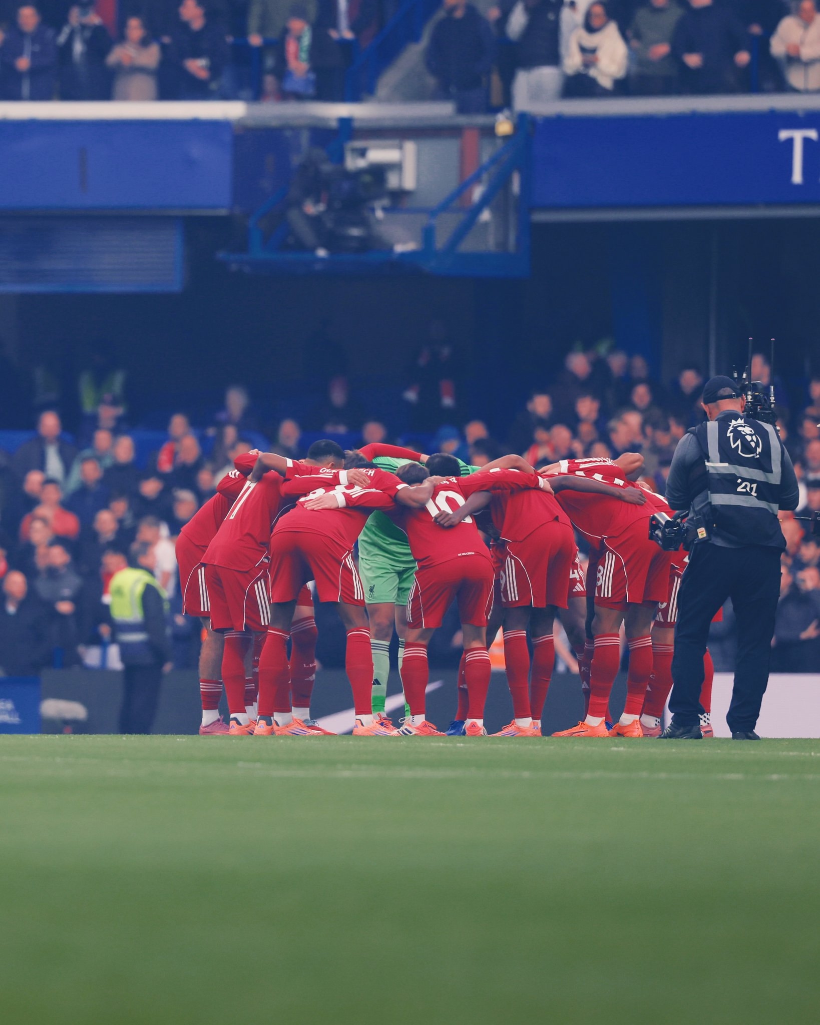 Игроки «Ливерпуля» готовятся к началу матча