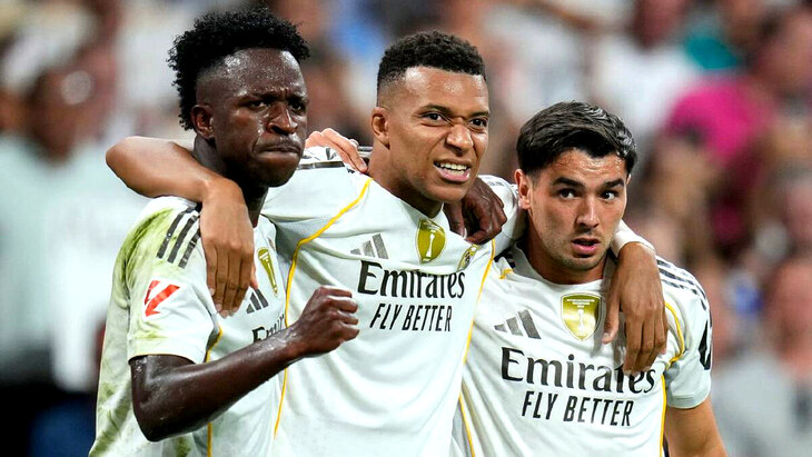 Винисиус, Мбаппе и Браим