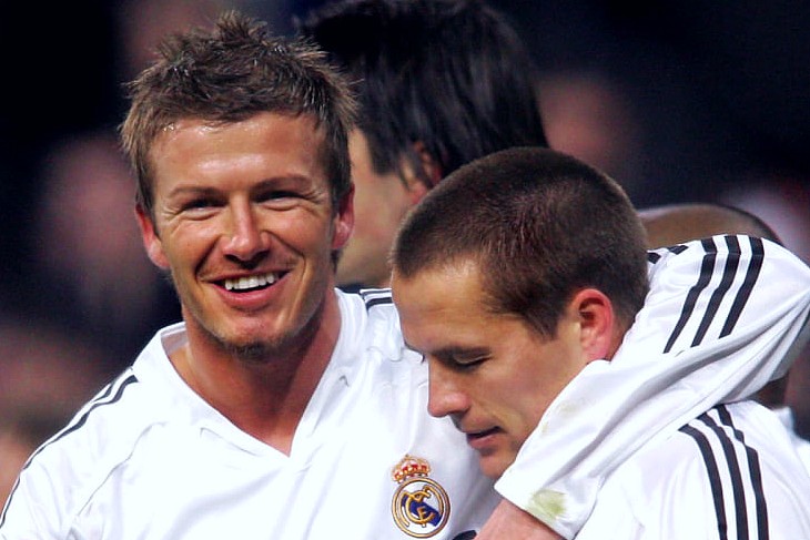 Дэвид Бекхэм и Майкл Оуэн