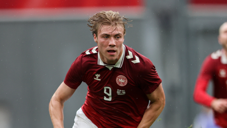 Расмус Хейлунн — нападающий сборной Дании