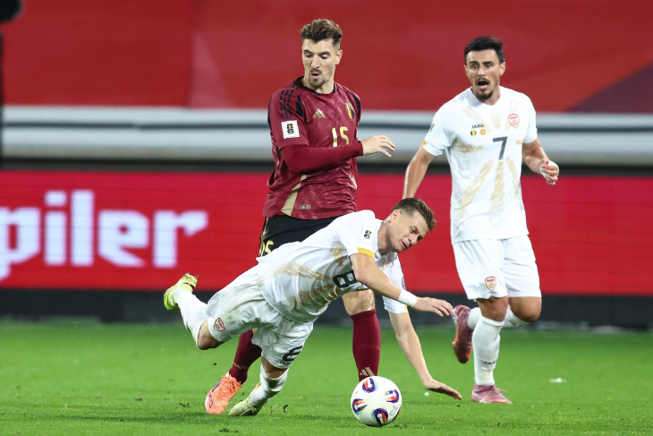 Бельгия — Северная Македония