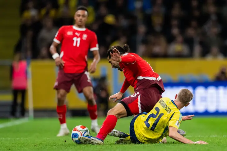 Швеция — Швейцария 