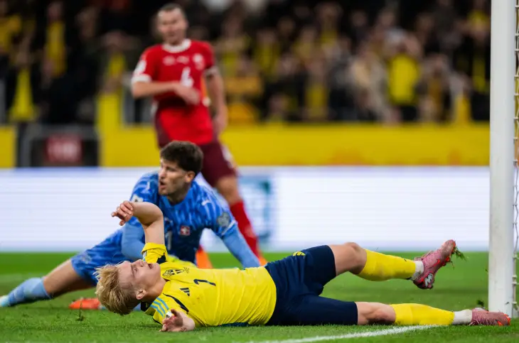 Швеция — Швейцария 