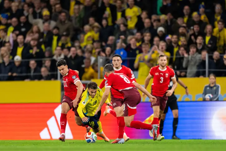 Швеция — Швейцария 