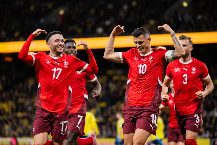 Швеция — Швейцария 