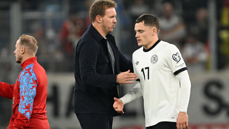 Юлиан Нагельсман и Флориан Вирц