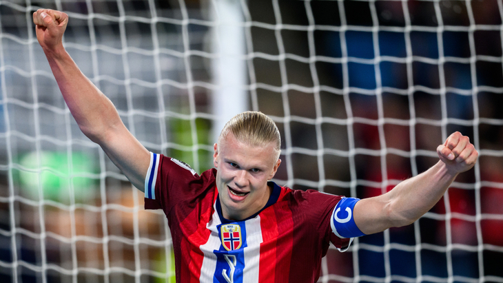 Эрлинг Холанн — нападающий сборной Норвегии