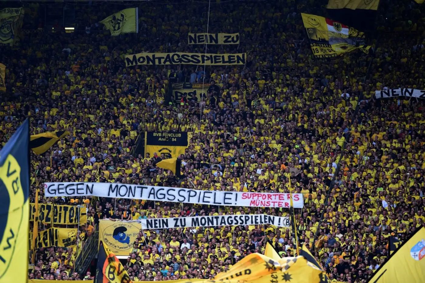 Болельщики «Боруссии» против матчей по понедельникам