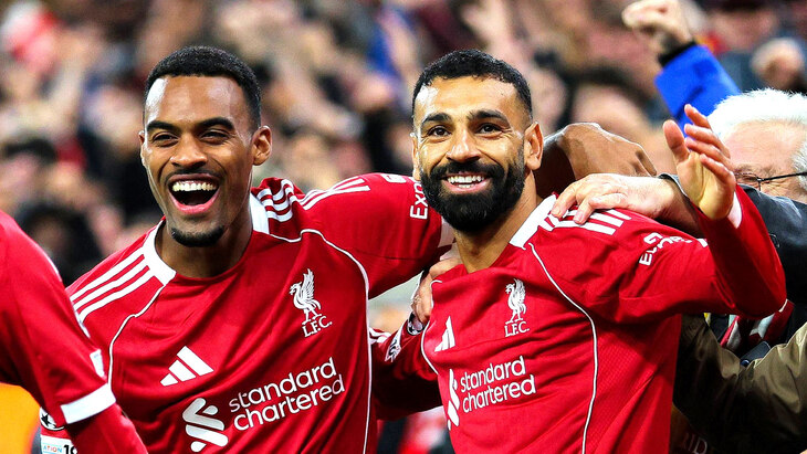 Райан Гравенберх и Мохаммед Салах