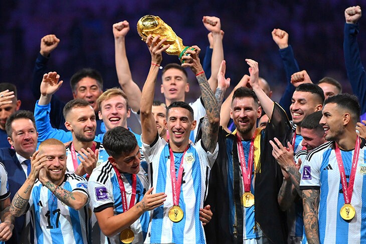 Анхель Ди Мария — чемпион мира 2022 года в составе сборной Аргентины